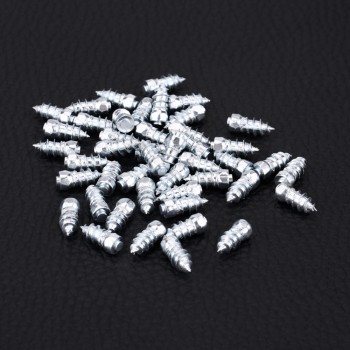 100pcs Car Tire Snow Spikes15mm/0.59 Wheel Tyre Stud Screws Snow Tire Spikes for Car Auto SUV ATV Car Accessories New