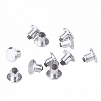 100pcs 6.5mm/0.26 Wheel Tyre Stud Screws Snow Tire Spikes for Bike Car Motorcycle ATV Shoes