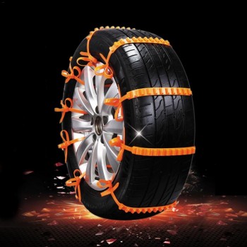 10 PCS/Pack Car Tire Anti-skid Chain Emergency Tire Anti-slip Chain For Sand Road Snow Road Car Accessorizes