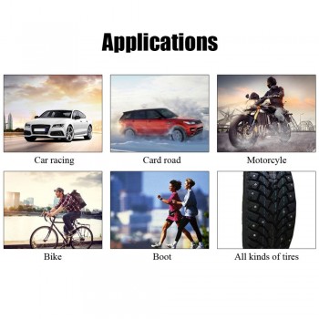 100pcs 9mm/0.35 Car Tire Snow Spikes Wheel Tyre Stud Screws Snow Tire Spikes for Car Auto SUV ATV Car Accessories New