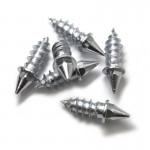 50pcs 6*6-H27-T10 Steel Wheel Tyre Stud Screws Snow Tire Spikes For Car Auto SUV ATV Snow Nail Anti-Slip Screws