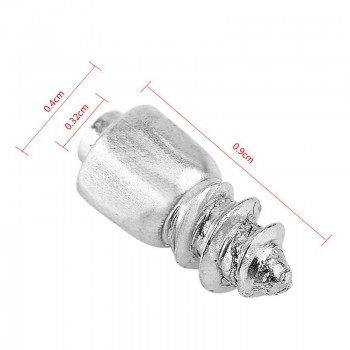 100pcs 4mm Screw Tire Stud Wheel Lug Tyre Snow Chain Anti Skid Stud Spike Nail
