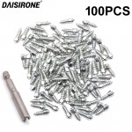 100PCS 4x12mm Winter Wheel Lugs Car Tires Studs Screw Snow Spikes Wheel Tyre Snow Chains Studs For Shoes ATV Car Motorcycle Tire