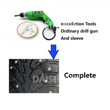 100PCS 4x12mm Winter Wheel Lugs Car Tires Studs Screw Snow Spikes Wheel Tyre Snow Chains Studs For Shoes ATV Car Motorcycle Tire