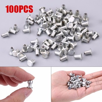 100pcs Wheel Tyre Stud Screws Snow Tire Spikes for Car Auto SUV ATV Anti-Slip Screws 8mm/0.31