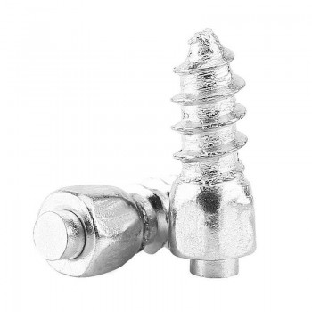 Dropship 100pcs 12mm Winter Anti-slip Car Bike Motorcycle Tire Studs Screw Snow Spikes Car Tires Automobiles cemented carbide