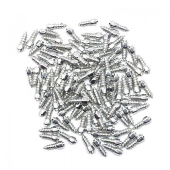 100pcs 25mm*6mm Winter Car Truck Wheel Tire Studs Screws For Snow Spikes Chains Silver high quality Carbon steel Screws