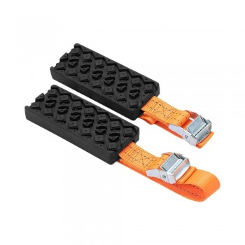 2Pcs Car Tire Anti-Skid Block Vehicle Emergency Snow Chain Universal Anti-Skid  for All Types of Tires