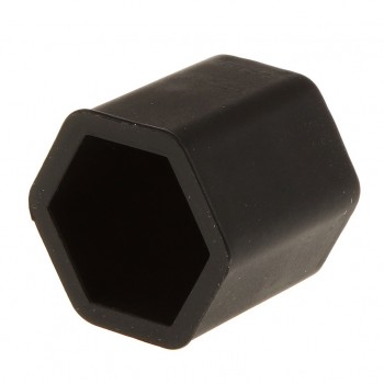 Pack Of 20 Car Wheel Tire Screw Protect Bolt Cover Nut Cap Lug 17mm Black
