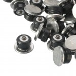 100 Pcs 12x9mm Auto Car Tire Non-slip Spikes Wheel Lugs Studs Snow Chains Studs Winter Outdoor Slip For Motorcycle SUV ATV Truck