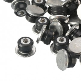 100 Pcs 12x9mm Auto Car Tire Non-slip Spikes Wheel Lugs Studs Snow Chains Studs Winter Outdoor Slip For Motorcycle SUV ATV Truck