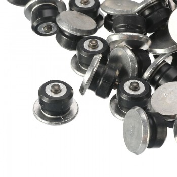 100 Pcs 12x9mm Auto Car Tire Non-slip Spikes Wheel Lugs Studs Snow Chains Studs Winter Outdoor Slip For Motorcycle SUV ATV Truck
