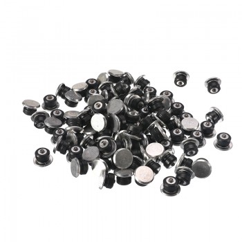 100 Pcs 12x9mm Auto Car Tire Non-slip Spikes Wheel Lugs Studs Snow Chains Studs Winter Outdoor Slip For Motorcycle SUV ATV Truck