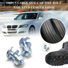 Vehemo 9.8mm Tire Spike Accessories Tire Stud Universal Automobile Safety