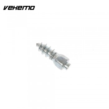 Vehemo 500 Pcs 12mm Tire Stud Screws Trucks Tyre Screw Wrench Durable Universal Spike Metal