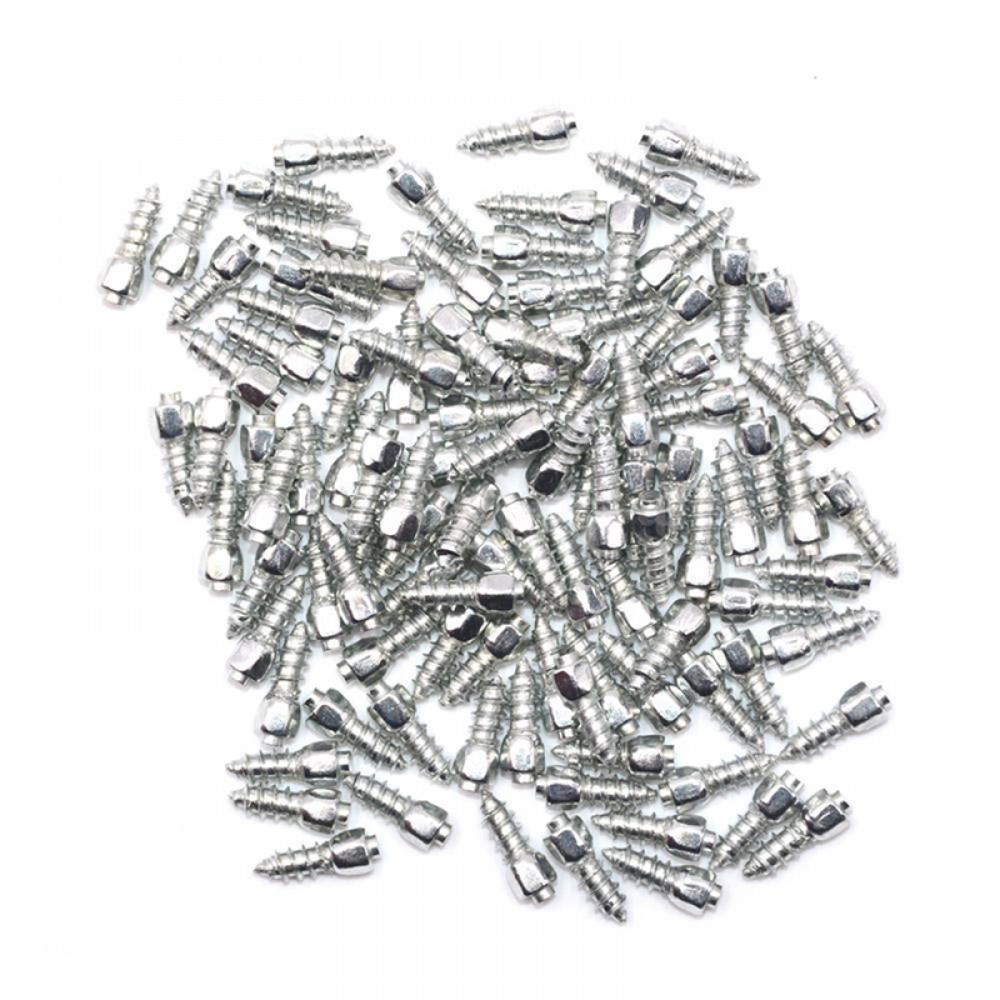 100pcs Winter Wheel Lugs Car Tires Studs Screw Snow Spikes Wheel Tyre Snow Chains Studs  25mm*6mm Car Styling Spikes for Tires