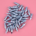 DWCX 50Pcs Car Silver Wheel Tyre Anti-slip Sleeve Studs Screws Spikes For Truck Snow Bike Motorcycle