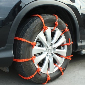 10pcs A lot Universal Car Tire Wheel Roadway Snow Chains Anti-slip Belt for Snow and Mud Grand for Car SUV Autocross Outdoor