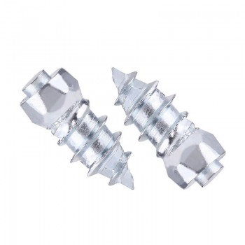 100pcs Car Truck 6mmx15mm Screw In Tire Stud Kits Snow Spikes Wheel Tire Studs