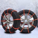 CARPRIE  10Pcs Winter Anti-skid Chains for Car Snow Mud Wheel Tyre Thickened Tire Tendon Drop Shipping