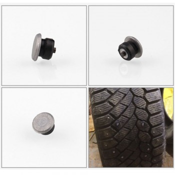 100pcs Winter Tire Spikes Car Tires Studs Screw Snow Spikes Wheel Tyre Snow Chains Studs For Auto Car Motorcycle SUV ATV Truck