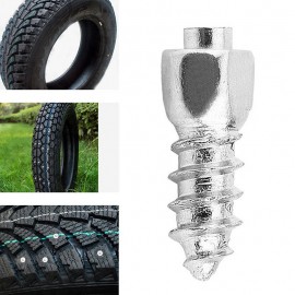 100pcs 12mm Spikes For Car Bike Tire Studs Wheel Tyre Spikes Snow Winter Car-Styling Tire Studs Screw Snow Spikes