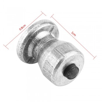 Vehemo 100 pcs Spikes For Tires 8MM Car Tire Tyre Stud Screws Anti-Slip Vehicle Wheel Snow Nail High Quality Alloy Car-styling