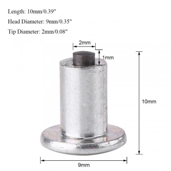 100pcs Car Tire Stud 9mm/0.35 Wheel Tyre Stud Screws Snow Tire Spikes for Car Auto SUV ATV 2018 Car Accessories New