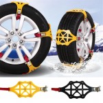 Winter Snow Chain Double Buckles Anti-skid Chain Anti Skid Thickening Tire Chain