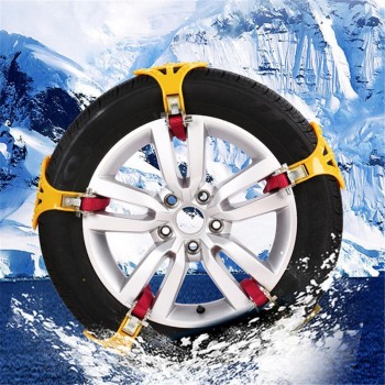 Winter Snow Chain Double Buckles Anti-skid Chain Anti Skid Thickening Tire Chain