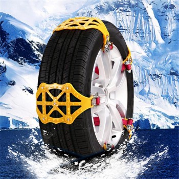 Winter Snow Chain Double Buckles Anti-skid Chain Anti Skid Thickening Tire Chain