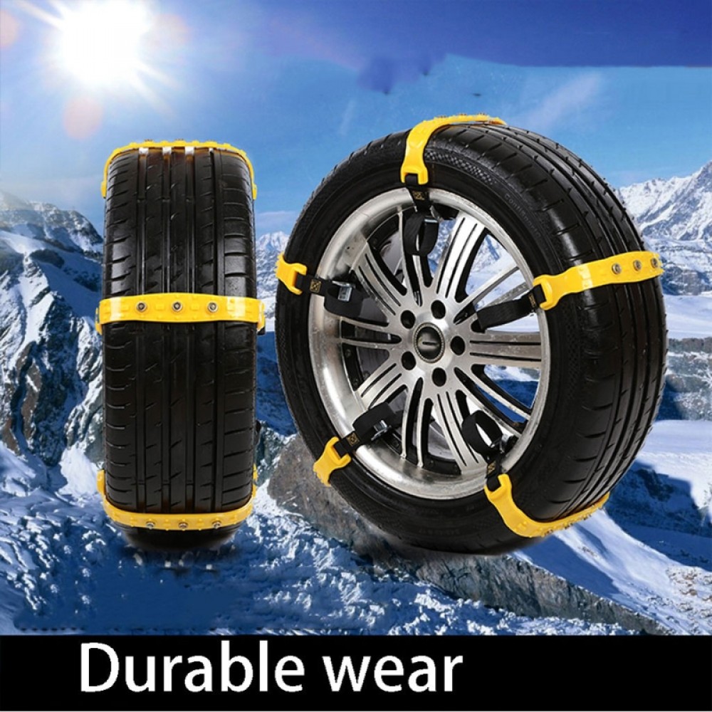 37x4.7cm Car Snow Tire Anti-skid Chains Beef Tendon Car Vehicles Truck Wheel