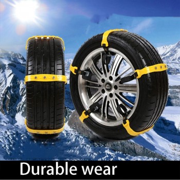 37x4.7cm Car Snow Tire Anti-skid Chains Beef Tendon Car Vehicles Truck Wheel