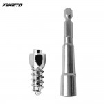 Vehemo Metal Tire Stud Screws Tyre Screw Vehicles Wrench Practical Premium Parts