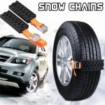2Pcs Car Tire Emergency Anti-Skid Block Vehicle  Snow Chain  Universal Anti-Skid