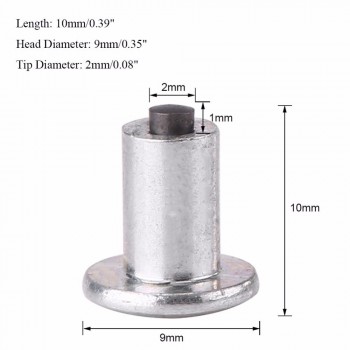 100pcs 9mm/0.35 Wheel Tyre Stud Screws Snow Tire Spikes for Car Auto SUV ATV Automobile Tire Auto Accessories