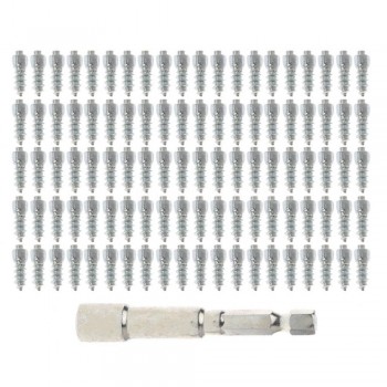 0.2cm/0.078 100Pcs Tire Stud Screws Tyre Screw Premium Durable Wrench Trucks Vehicles