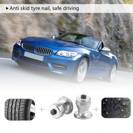 100pcs/Pack Durable Car Parts 8-10-2 Screw in Tire Stud Anti-Slip Wheel Tyre Snow Chains Spikes Anti Skid Ice Studs