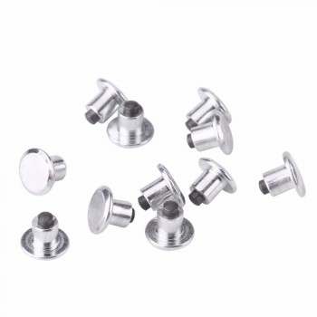 100pcs 6.5mm/0.26 Wheel Tyre Stud Screws Snow Tire Spikes for Bike Car Motorcycle ATV Shoes