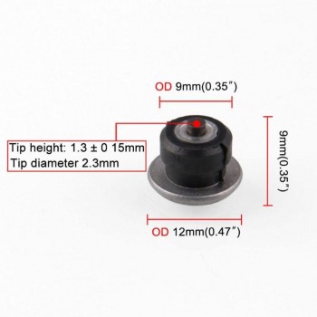 VODOOL 100pcs Winter Tire Spikes Car Tire Screws Wheel Tyre Snow Chains Studs for Auto Motorcycle SUV ATV Truck Car Wheel Lugs