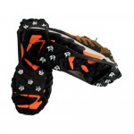 Anti-Skid Shoe Spikes Grips 8 Studs Snow Ice Climbing Crampons Cleats Overshoes