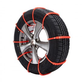 1Pcs Universal Car Snow Chain Winter Wheel Chain Car Wheel Antiskid Belt Tyre Thickened Anti-Skid Chains Outdoor Car Accessories