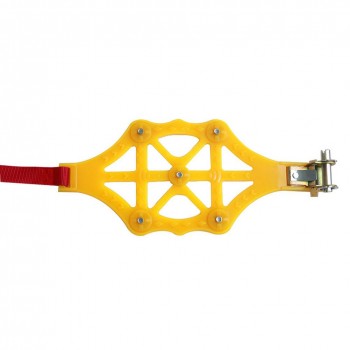1PCS Car Supplies Snow Anti-Skid Chain Double Buckle Car Tire Anti-Skid Thickening TPR Chain Tire