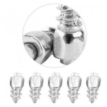 100pcs Screw Tire Stud Wheel Lug Tyre Snow Chain Anti Skid Ice Stud Spike Nail