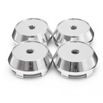 4Pcs a set 60mm Silver ABS Plastic Car Wheels Center Caps Hub Cover Hubcap Emblem
