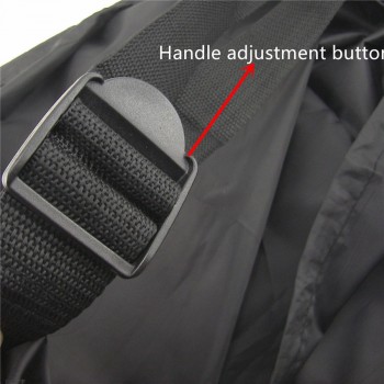 4 Pcs Black Nylon Car Pickup SUV Seasonal Tyre Spare Wheel Tyre Tire Storage Protection Cover Carry Bag 13-16