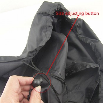 4 Pcs Black Nylon Car Pickup SUV Seasonal Tyre Spare Wheel Tyre Tire Storage Protection Cover Carry Bag 13-16