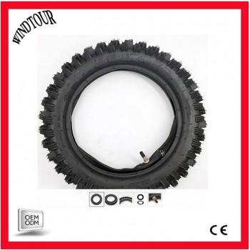 80/100-12 3.00- 12 Inch Rear Knobby Tyre Tire + Tube PIT PRO Trail Dirt Bike
