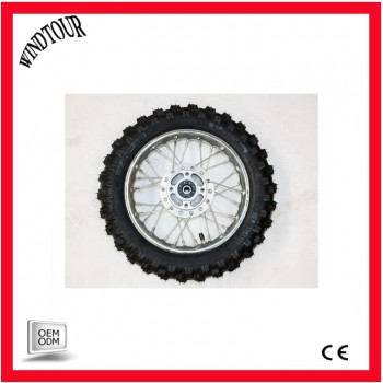 2.50- 10 Inch Front Disc Brake Wheel Rim + Tyre Tire PIT PRO Trail Dirt Bike