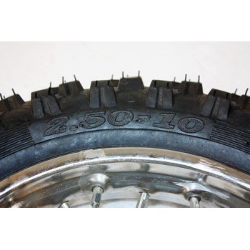 2.50- 10 Inch Front Disc Brake Wheel Rim + Tyre Tire PIT PRO Trail Dirt Bike